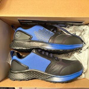 Timberland PRO Blue and Black steel toed Shoes